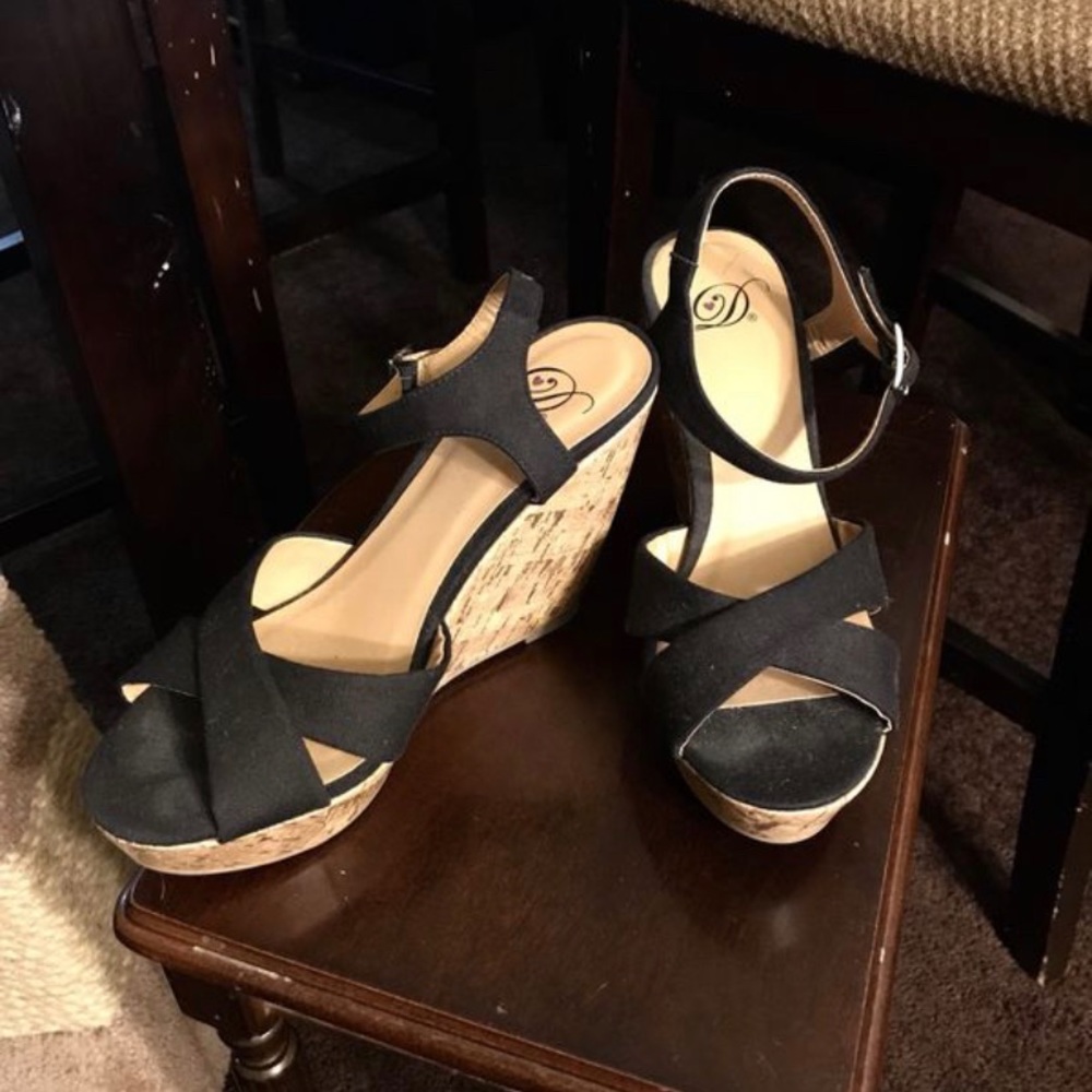 fabric wedges
